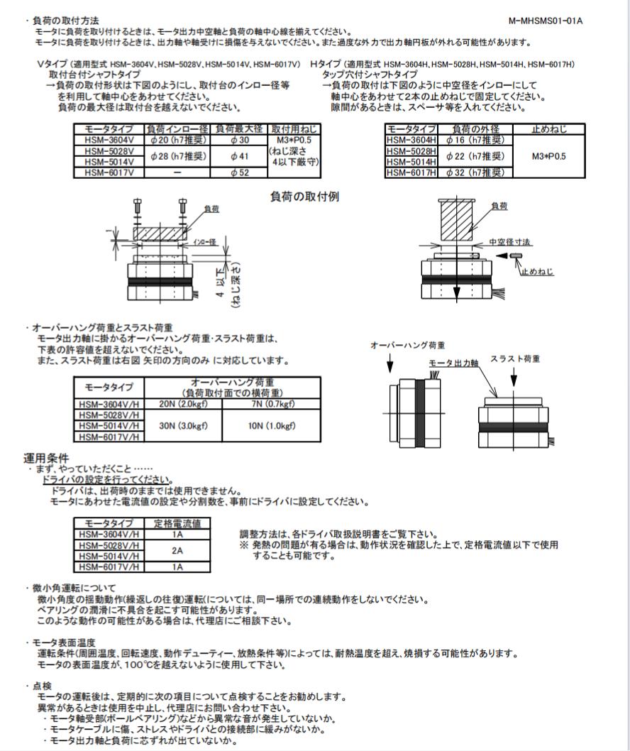 HSM-5028V/H  中控馬達(dá) 步進(jìn)電機  HSM-6017V/H  日本A...
